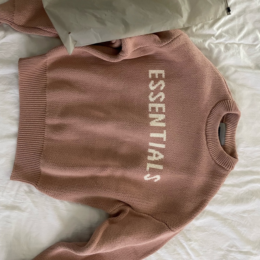 Essentials Blush Pink Sweater